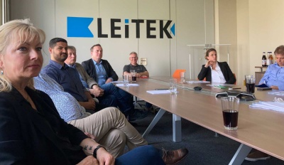 Mitglieder des Open Factory Campus e.V. zu Gast bei der Firma Leitek