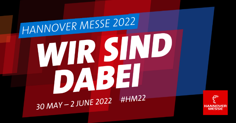 Banner der Hannovermesse 2022